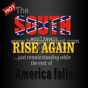 The South Wont Rise Again Rhinestone Transfers Wholesale for July 4th Decoration The South Wont Rise Again Rhinestone Transfers Wholesale for July 4th Decoration